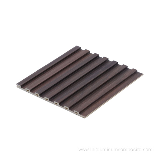 Decorative Slatted Wood Plastic Composite Panel